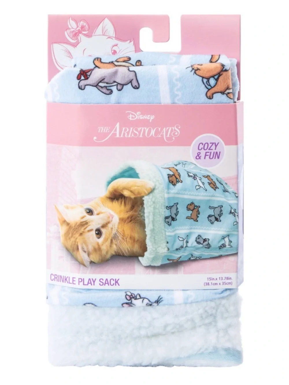 Disney‎ The Aristocats Pet Crinkle Play Sack